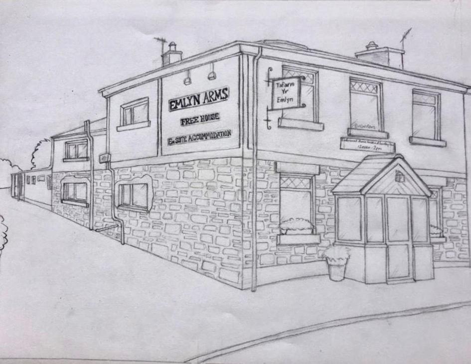 Bed and Breakfast Emlyn Arms Llanarthney Экстерьер фото